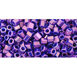 TOHO Hexagon 8/0 Higher-Metallic Grape 250gr - TH-08-461
