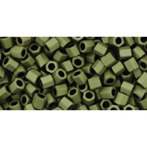 TOHO Hexagon 8/0 Matte-Color Dk Olive 250gr - TH-08-617