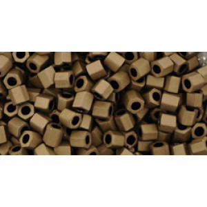TOHO Hexagon 8/0 Matte-Color Dk Copper 250gr - TH-08-702
