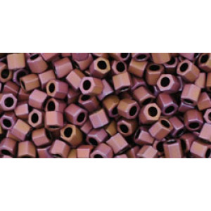 TOHO Hexagon 8/0 Matte-Color Mauve Mocha 250gr - TH-08-703