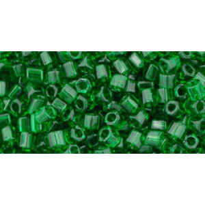 TOHO Hexagon 8/0 Transparent Grass Green 250gr - TH-08-7B