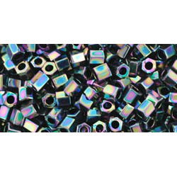 TOHO Hexagon 8/0 Metallic Rainbow Iris 250gr - TH-08-86 TOHO Hexagon 8/0 Metallic Rainbow Iris 250gr - TH-08-86