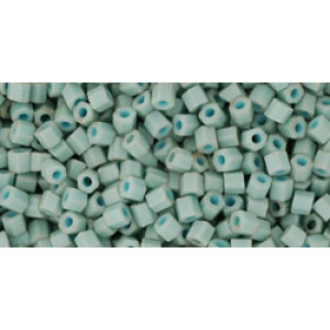 TOHO Hexagon 11/0 Opaque-Pastel-Frosted Lt Turquoise 250gr - TH-11-1612F