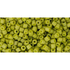 TOHO Hexagon 11/0 Opaque-Frosted Pea Green Soup 250gr - TH-11-1624F