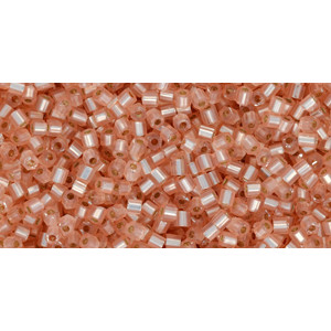 TOHO Hexagon 11/0 Silver-Lined Milky Peachy Pink 250gr - TH-11-2126