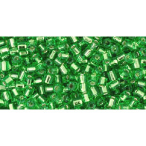 TOHO Hexagon 11/0 Silver-Lined Peridot 250gr - TH-11-27