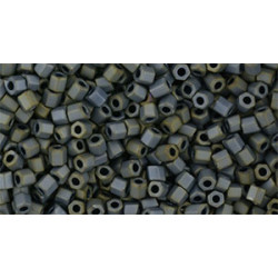 TOHO Hexagon 11/0 Matte-Color Iris - Gray 250gr - TH-11-613