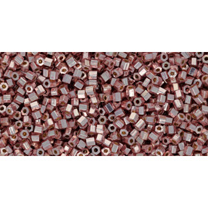 TOHO Hexagon 11/0 PermaFinish - Galvanized Sweet Blush 250gr - TH-11-PF552
