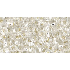 TOHO Magatama 3mm Silver-Lined Crystal 250gr - TM-03-21