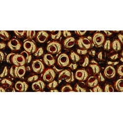 TOHO Magatama 3mm Gold-Lustered African Sunset 250gr - TM-03-329