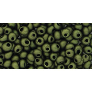 TOHO Magatama 3mm Matte-Color Dk Olive 250gr - TM-03-617