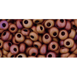 TOHO Magatama 3mm Opaque-Pastel-Frosted Mudbrick 250gr - TM-03-618