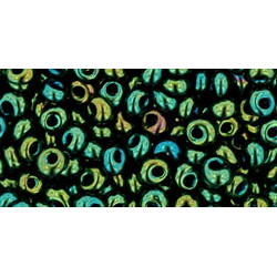 TOHO Magatama 3mm Metallic Iris - Green/Brown 250gr - TM-03-84