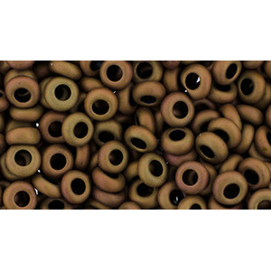 TOHO Demi Round 6/0 Opaque-Pastel-Frosted Mudbrick 100gr - TN-06-618