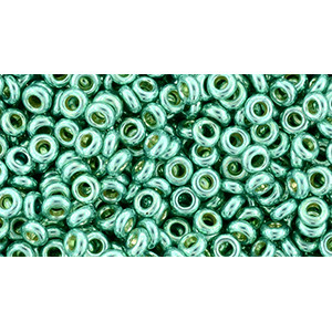 TOHO Demi Round 8/0 PermaFinish - Galvanized Green Tea 100gr - TN-08-PF561