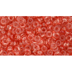 TOHO Demi Round 8/0 HYBRID Transparent - Peach Echo 100gr - TN-08-YPS0056