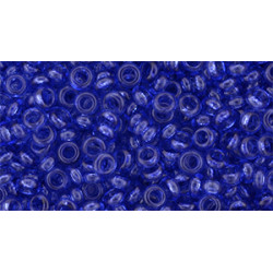 TOHO Demi Round 8/0 HYBRID Transparent - Snorkel Blue 100gr - TN-08-YPS0057