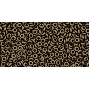 TOHO Demi Round 11/0 Frosted Bronze 100gr - TN-11-221F