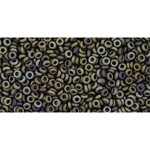 TOHO Demi Round 11/0 Matte-Color Iris - Brown 100gr - TN-11-614
