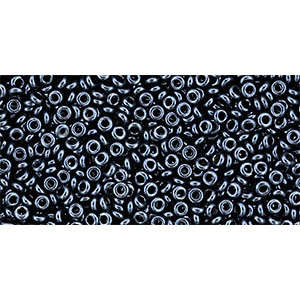 TOHO Demi Round 11/0 Metallic Hematite 100gr - TN-11-81