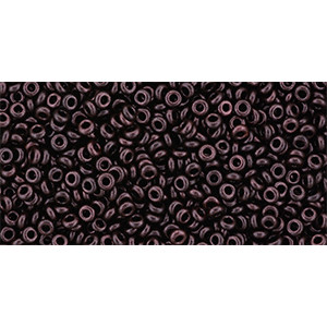 TOHO Demi Round 11/0 HYBRID Metallic Suede - Red Copper 100gr - TN-11-Y911