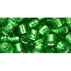 TOHO Round 3/0 Silver-Lined Peridot 250gr - TR-03-27 TOHO Round 3/0 Silver-Lined Peridot 250gr - TR-03-27