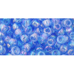 TOHO Round 6/0 Transparent-Rainbow Lt Sapphire 250gr - TR-06-168