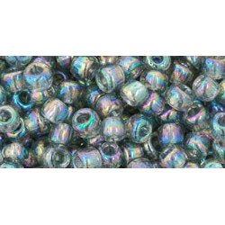 TOHO Round 6/0 Transparent-Rainbow Black Diamond 250gr - TR-06-176