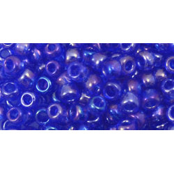 TOHO Round 6/0 Transparent-Rainbow Sapphire 250gr - TR-06-178