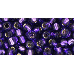 TOHO Round 6/0 Silver-Lined Purple 250gr - TR-06-2224