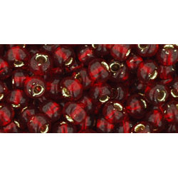 TOHO Round 6/0 Silver-Lined Garnet 250gr - TR-06-25D