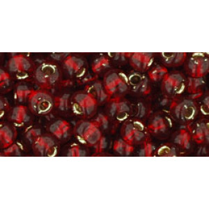 TOHO Round 6/0 Silver-Lined Garnet 250gr - TR-06-25D