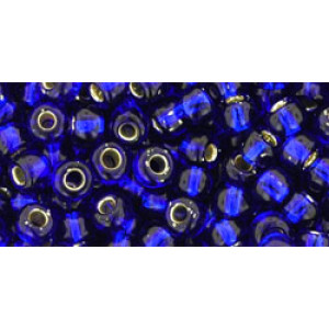 TOHO Round 6/0 Silver-Lined Cobalt 250gr - TR-06-28