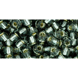 TOHO Round 6/0 Silver-Lined Gray 250gr - TR-06-29B