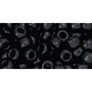 TOHO Round 6/0 Opaque Jet 250gr - TR-06-49
