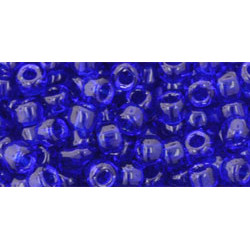 TOHO Round 6/0 Transparent Cobalt 250gr - TR-06-8