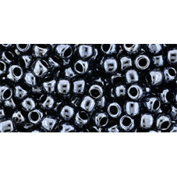 TOHO Round 6/0 Metallic Hematite 250gr - TR-06-81 TOHO Round 6/0 Metallic Hematite 250gr - TR-06-81