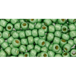 TOHO Round 6/0 PermaFinish Galvanized Matte Seafoam 250gr - TR-06-PF560F
