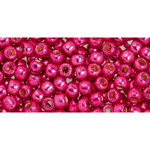 TOHO Round 6/0 PermaFinish Galvanized Orchid 250gr - TR-06-PF563