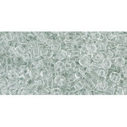 TOHO Round 8/0 Transparent Crystal 250gr - TR-08-1