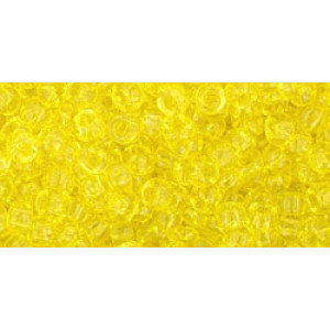 TOHO Round 8/0 Transparent Lemon 250gr - TR-08-12