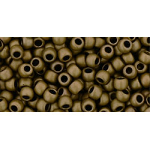 TOHO Round 8/0 Frosted Antique Bronze 250gr - TR-08-223F