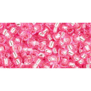TOHO Round 8/0 Silver-Lined Pink 250gr - TR-08-38
