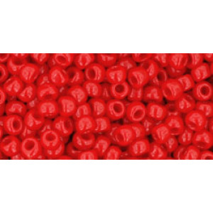 TOHO Round 8/0 Opaque Cherry 250gr - TR-08-45A