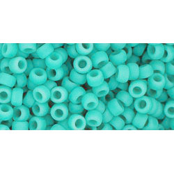 TOHO Round 8/0 Opaque-Frosted Turquoise 250gr - TR-08-55F