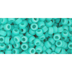 TOHO Round 8/0 Opaque-Frosted Turquoise 250gr - TR-08-55F