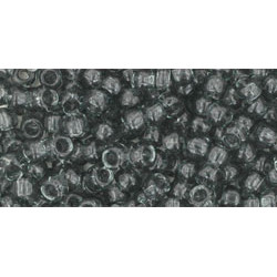 TOHO Round 8/0 Transparent Gray 250gr - TR-08-9B