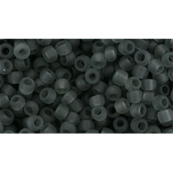 TOHO Round 8/0 Transparent-Frosted Gray 250gr - TR-08-9BF