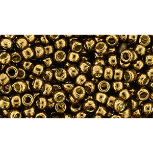 TOHO Round 8/0 Permafinish - Galvanized Medal Bronze 250gr - TR-08-PF594