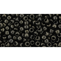 TOHO Round 8/0 HYBRID Metallic Suede - Dk Green 250gr - TR-08-Y633